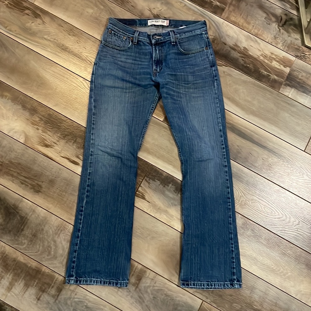 Mens Levi Jeans Bootcut 527 30x32